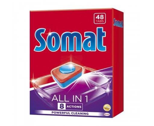 Somat tablety All in One 48ks | Čistící a mycí prostředky - Příp. do myček na nádobí - Mycí prostředky Somat tablety All in One 48ks | Čistící a mycí prostředky - Příp. do myček na nádobí - Mycí prostředky